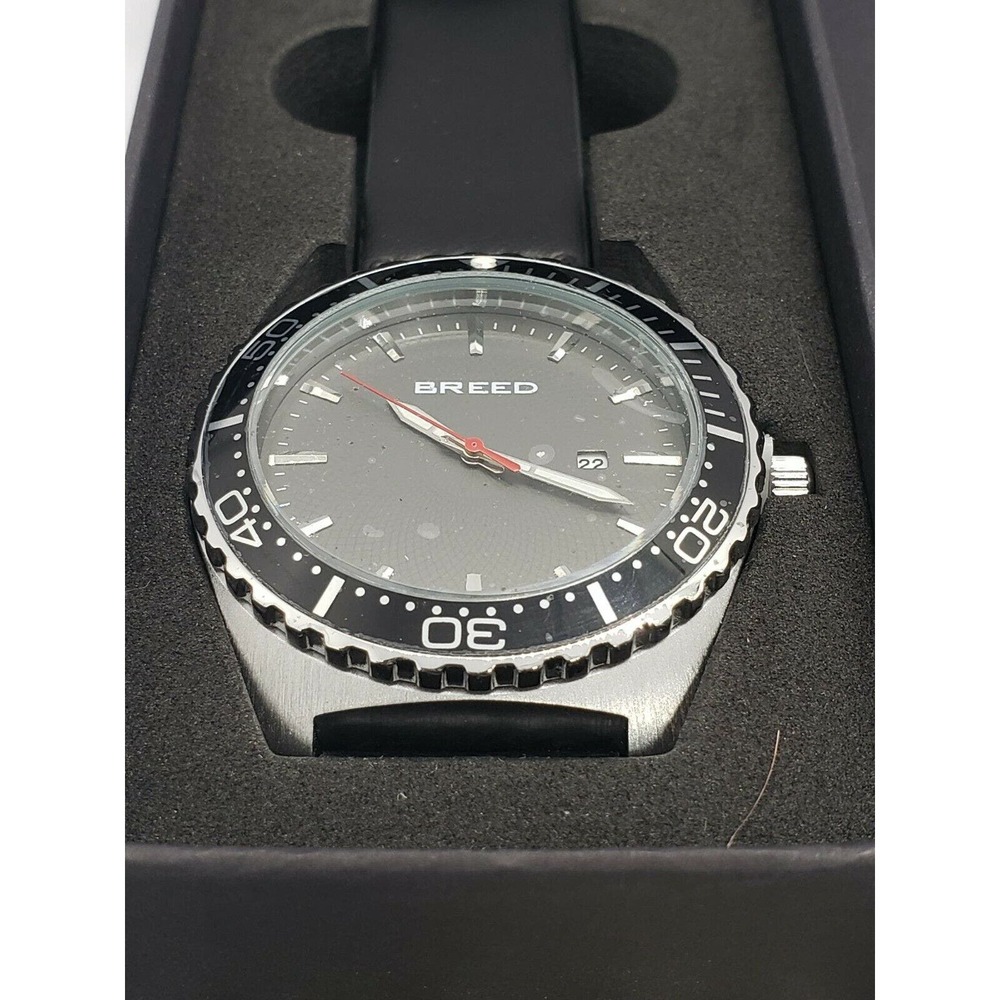 Breed Quartz Men's Watch Gray Dial
